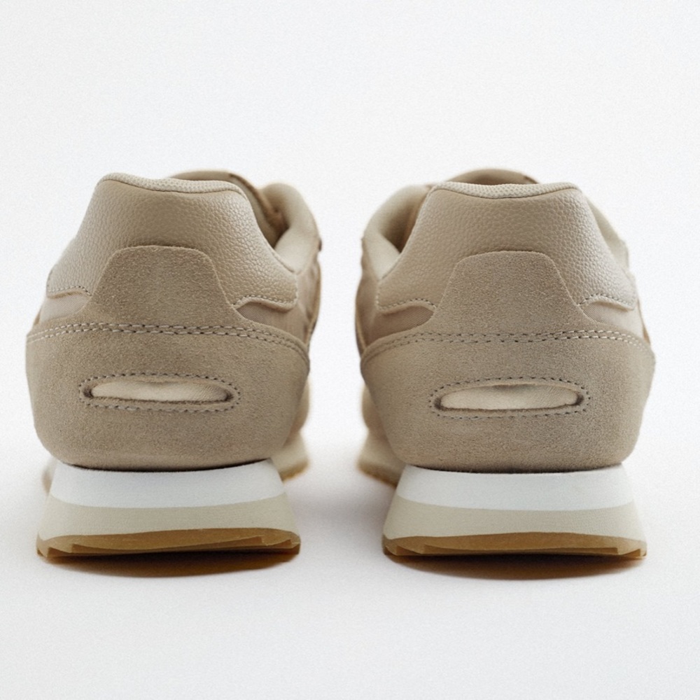 NWT soft trainers with leather detail - Picture 6 of 6